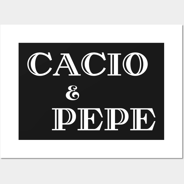 Cacio e pepe Wall Art by Rubi16